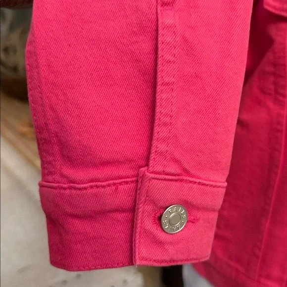 Rails The Normandie Denim Jacket – Hibiscus Size XS